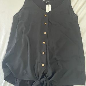 Fortune + Ivy Black Tank Top